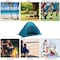 Wakeman Pop Up Beach Tent - Fits 2 People - Sun Shelter with UV Protection and Ventilation by Blue 75-CMP1105 - alternate 4